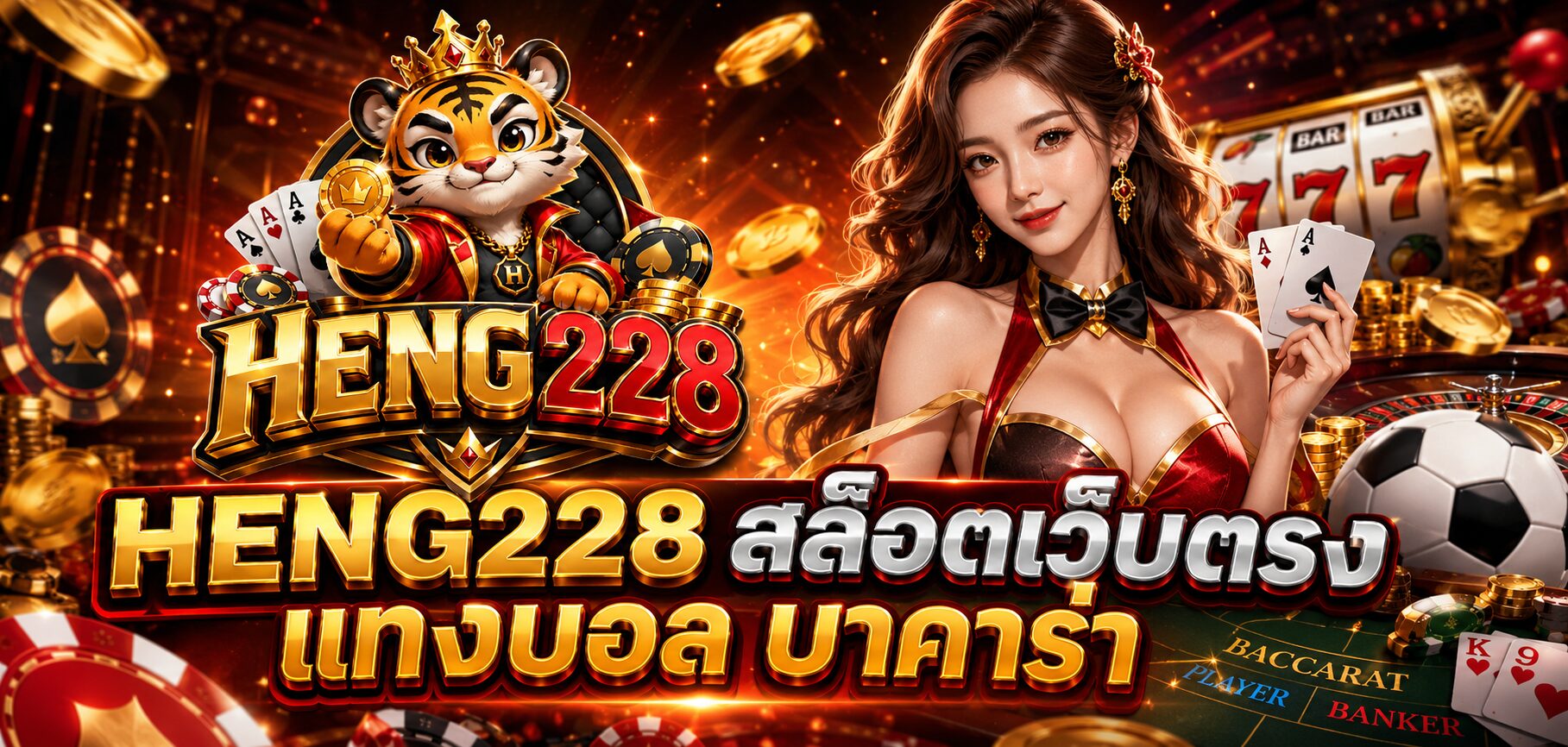 HENG228 สล็อตเว็บตรง แทงบอล บาคาร่า